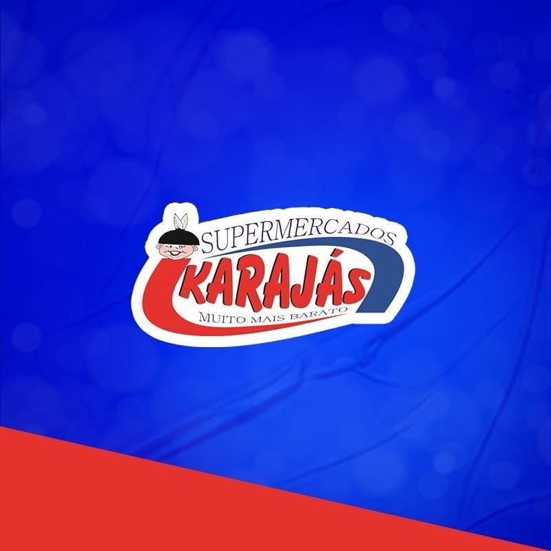 Logo Supermercados Karajás — cliente Padlock Tecnologia